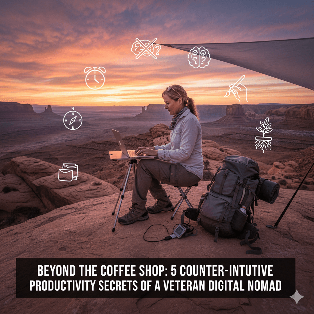 Beyond the Coffee Shop: 5 Counter-Intuitive Productivity Secrets of a Veteran Digital Nomad